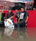 Foto de Real Akademia con Pescozada en el Estadio Cuzcatlan.
